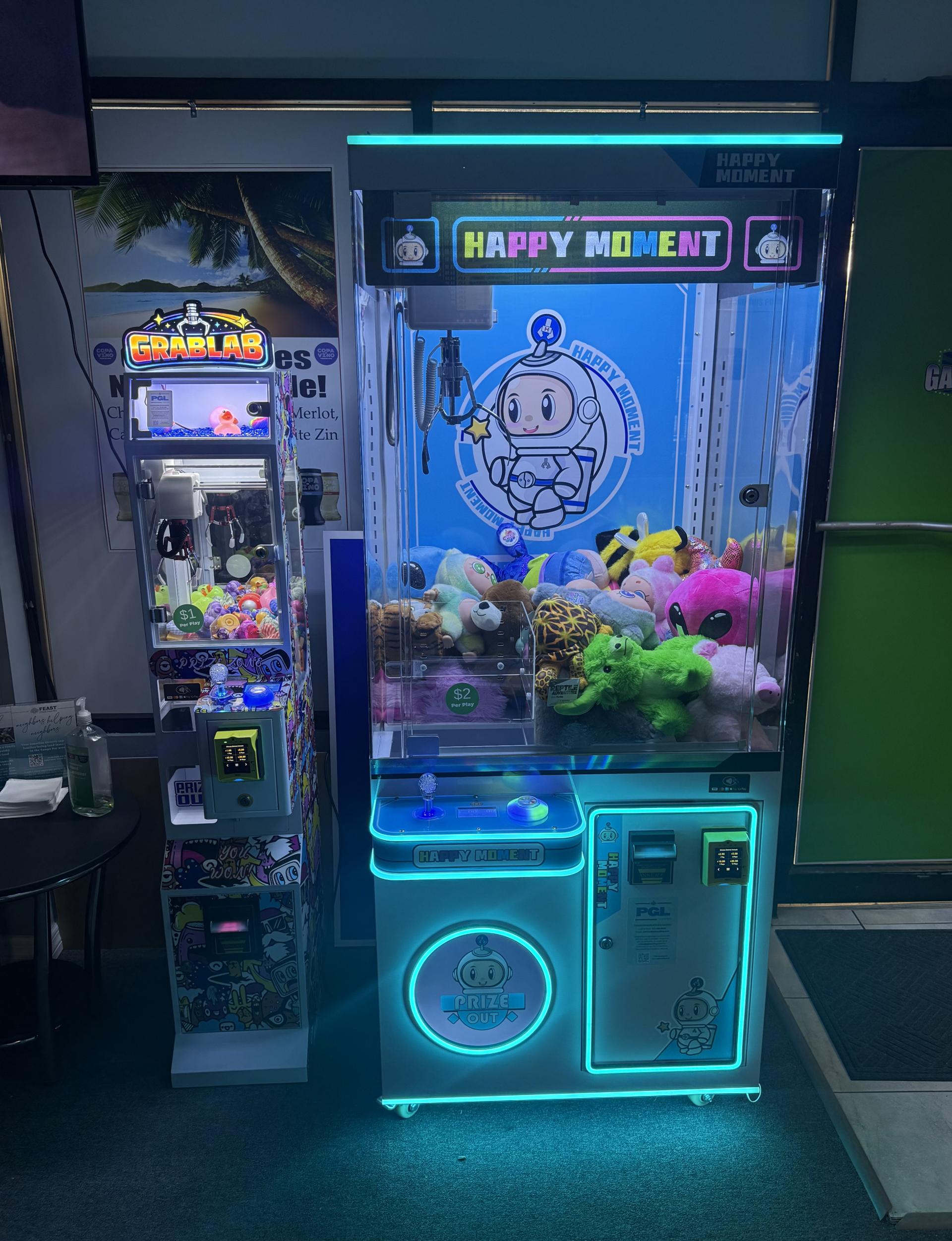 PGL vending machine placement at a Florida customer location