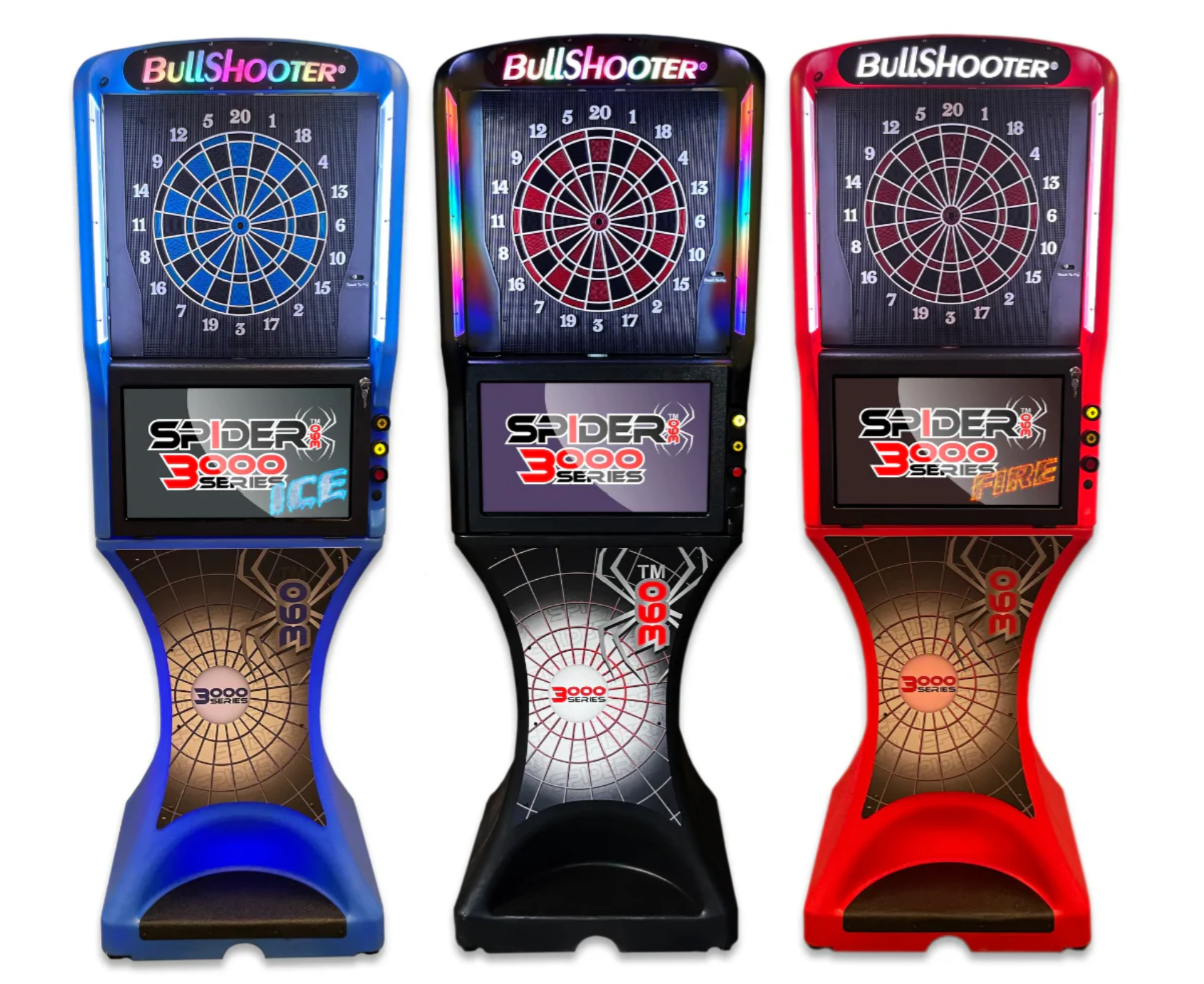 Bullshooter dart boards installed in a bar